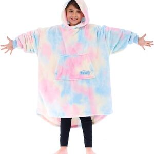 THE COMFY Dream Jr Kids Lightweight Microfiber Fleece Wearable Blanket One Size